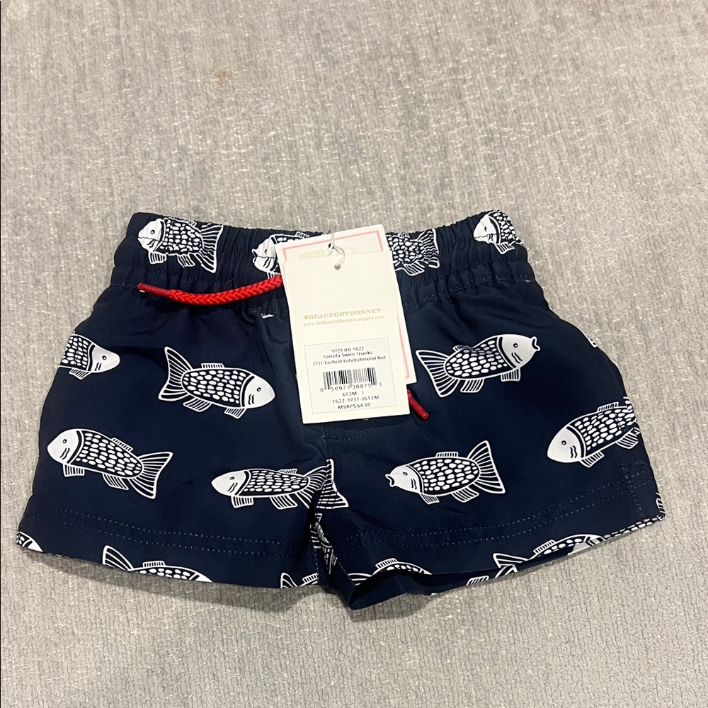 TBBC Fairfield Fish Tortola Swim Trunks